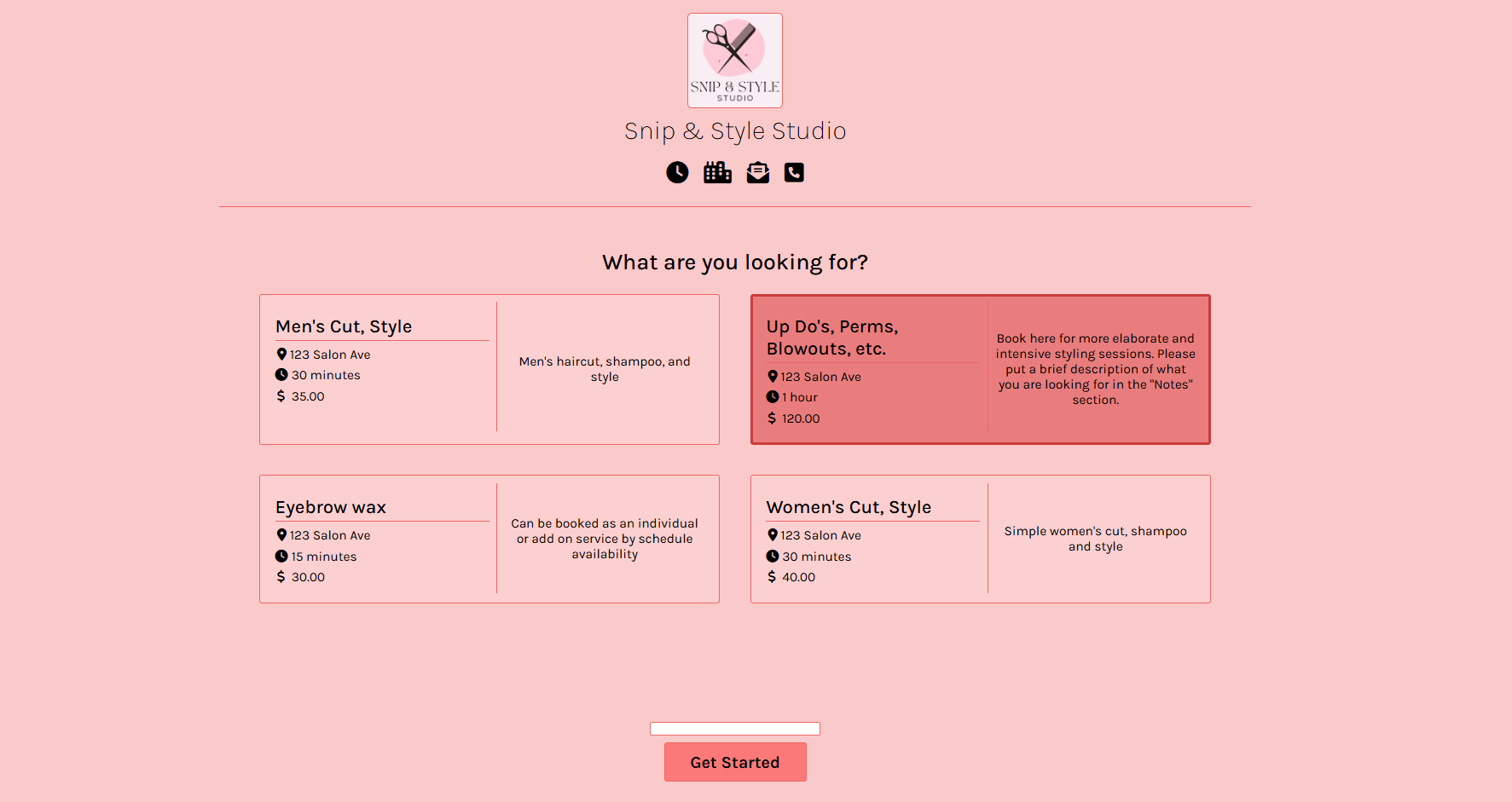 Stylist scheduling